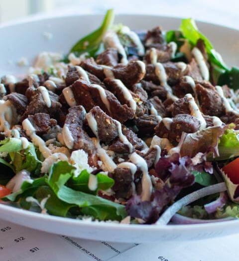 steak salad